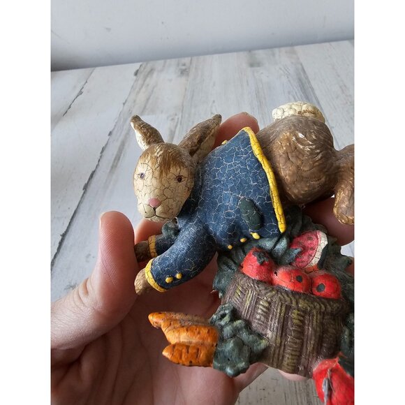 Vintage Bethany Lowe Susan winget Easter Bunny RARE rabbit fruit spring vegetabl - Picture 6 of 9